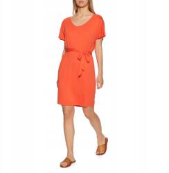 Superdry egyszerű ruha, mini, narancssárga, V-nyakkivágással, Size 38 (531709)
