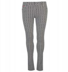 Lee Cooper fekete-fehér kockás leggings Aop, S méret (2678322903507)