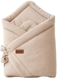  Csecsemő takaró 75x75cm Muszlin A'la Len 100% Pamut Bézs (015)