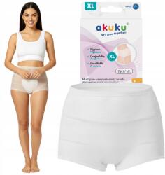 Akuku Szülés utáni bugyi Akuku többször használható kényelmes hálós XL 110 cm-ig 2csomag (A0235)
