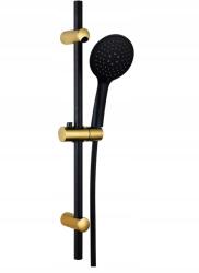 Logé Zuhany zuhanyszett mérleg tartó fülhallgató rúd Arany Fekete (ZOYA BL/G)