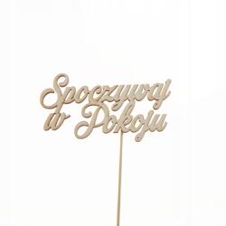 Klepkomania Spoczywaj W Pokoju feliratú tortadísz (BSTP519)