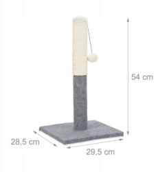 Relaxdays Karmolófák macskáknak játékkal A262 (10023731)