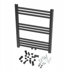 Granitan Fürdőszobai Radiátor Modern Létra Fekete Raven 70x50 cm (Raven25928)