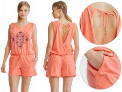 Key Női nyári overál Homewear Lhj 830 1 S (Kombinezon damski z bawełny Key)