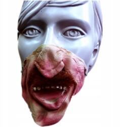  „Halloween szilikon maszk orr, száj és bajusz motívummal, gumival