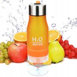 TabPrint Kulacs facsaróval 650ml Narancssárga szín (Bidon Na Wodę z Wyciskarką)