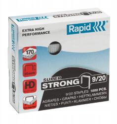 Rapid Irodai tűzőkapcsok Rapid Heavy Duty 9/20 1000db 20mm
