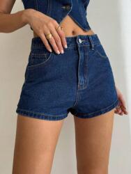 Shein Farmer Rövidnadrág Sötétkék (36) (612927)