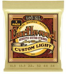 Ernie ball Eb 3007 húrkészlet akusztikus gitárhoz 3 Pak (EB 3007)