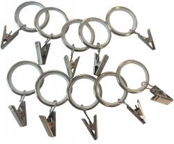 Rolmajster Fém függönykarnis karnisrúd Békával Tartozékok békák függönyhöz függönyhöz 16mm (R/AK/KC16)