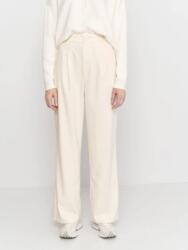 Stradivarius Egyenes Szárú Ekrü Nadrág (32) (543520)