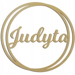 Kreatywne Myślenie Kör alakú falidísz névvel, álomfogó stílusban, egyedi névvel, 50 cm (32564)