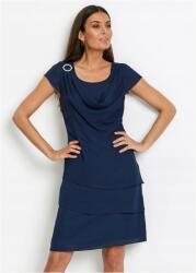 Bonprix IC55112 Bonprix Chiffon Ruha Térdig Érő Fodros (5) 38