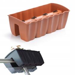 Prosperplast Erkély kaspó láda 58x28cm nagy láda (R624)