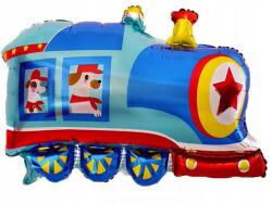 Flexmetal Fólia Lufi Születésnapra Nagy Mozdony Vonat Ruha Dekoráció XXXL