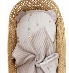 Muminky Gyerekágyneműhuzat Csecsemő 2el 50x75cm Pamut Sárkány/Szürke