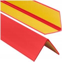 Profipvc Pvc Szög 50x50 Piros 90cm Sarokléc Védő Sarok (175-122 czerowny 90cm)