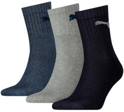 PUMA Unisex zokni Puma Short Crew 3-PACK 90611058 méret 35-38 (90611058)