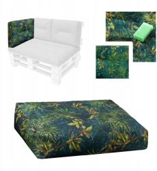 Hobbygarden Kerti párna "Flora" raklap háttámla vízálló kényelmes 60x45 cm (OFLZIT5)