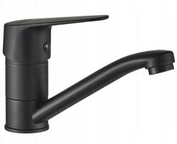 Kuchinox Fekete Sagra álló mosdó csaptelep mozgatható kifolyócsővel (BQR_726D)