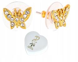 Colibra Arany Színű Pillangó Fülbevaló Keresztelőre/áldozásra (5900601005525)