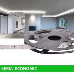 Prescot Led Led szalag 12V 60LED/m 9.6W - Hideg fehér 6500K, 800lm, 5m (SMD2835) (PR020-050-10-W)