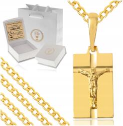Golden Haus Arany Páncéllánc 925 Csoda Medál Kislánynak Fiúnak (Złoty naszyjnik łańcuszek dla dziewczynki 925)