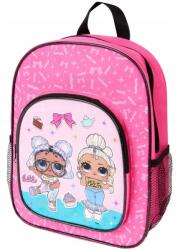 Durabo Egyrekeszes L. o. l. Surprise hátizsák Durabo lányoknak, rózsaszín árnyalatokban (8720512853094)