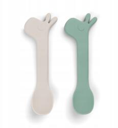 Done By Deer Szilikon kanál 2 db Lalee Green (1139403)