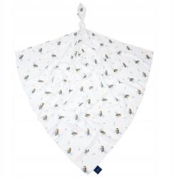 BOCIOLAND Bambusz pelenka Méhecskék mintával, 40x40 cm (BL200)