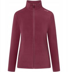 Viking Női cipzáras pulóver Viking Tesero Lady Polartec bordó méret M (740/24/5658/3800/M)
