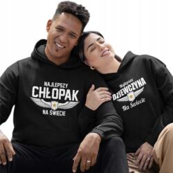 Aradena Páros pulóver szett A Legjobb Lány és A Legjobb Fiú a világon M-es méret (51 52 M Najlepsza Dziewczyna Chłopak Skrzydła)