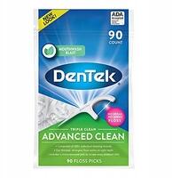  DenTek Advanced Clean Mentolos Fogselyem 90 Darab (047701000816)