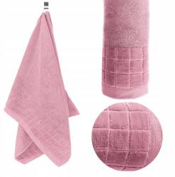 Koney Fürdőlepedő 50x100 púderrózsaszín 500G Vastag 100% Pamut (5905265388953)