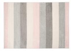Dywany Chemex Szőnyeg Fríz 240x330 Divatos Színes Pasztell c947a (C947A WHITE/ROSE)