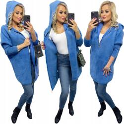 Soprato Alpaki Cipzáras Kabát Gyapjú Színek oversize Hosszú Farmer