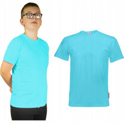 Marcinkowski Unisex rövid ujjú póló kék 158-es méret