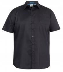 D555 Nagy Méretű Férfi Alkalmi Ing Fekete AERON-D555