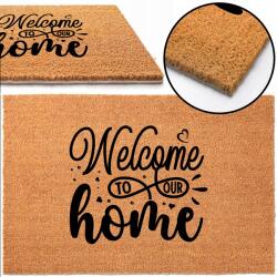 TabPrint Lábtörlő Ajtóhoz 40x60 Welcome To Our Home (Mata Wycieraczka ECO KOKOSOWA Duża)