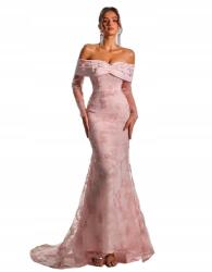 Shein M-es Tüllös Estélyi Ruha