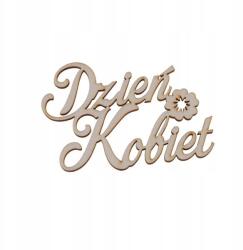 Klepkomania Női napi felirat, természetes (BST129)