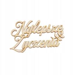 Klepkomania Felirat: "legjobb Kívánságok" ajándékhoz (BST524)