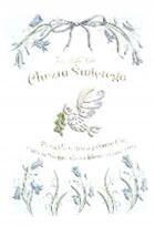 Henry A5-ÖS Keresztelői Bérlet Virágos Galamb Fiúnak