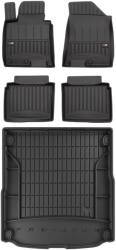 FroGum 3D gumiszőnyeg szett autószönyegek és Hyundai i40 2011-2019 Sedan szőnyeg, oldalsó üregek nélkül