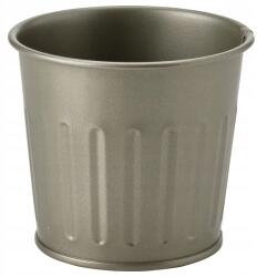 IKEA Virágtartó Fedél Fém Szürke 9cm Ikea Citronmeliss (705.741.89)