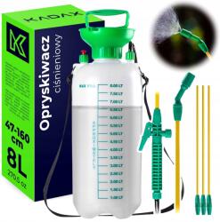 Kadax Kézi Magasnyomású Permetező 8L Permetező Állítható Fúvóka Lándzsa 160 cm (K11323)