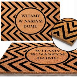TabPrint Lábtörlő Bejárati Ajtó Üdvözlünk Otthonunkban Wz (Wycieraczka Kokosowa 40x60)