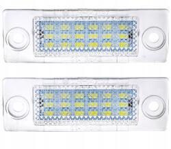 LEDprojektor 2 db-os LED-es rendszámtábla világítás szett Vw Caddy Golf Plus Passat Touran