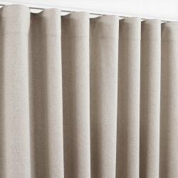 Prestiqua Fényzáró Függöny Szalaggal 180x195 Világos Bézs 100% Blackout Pure (51231)